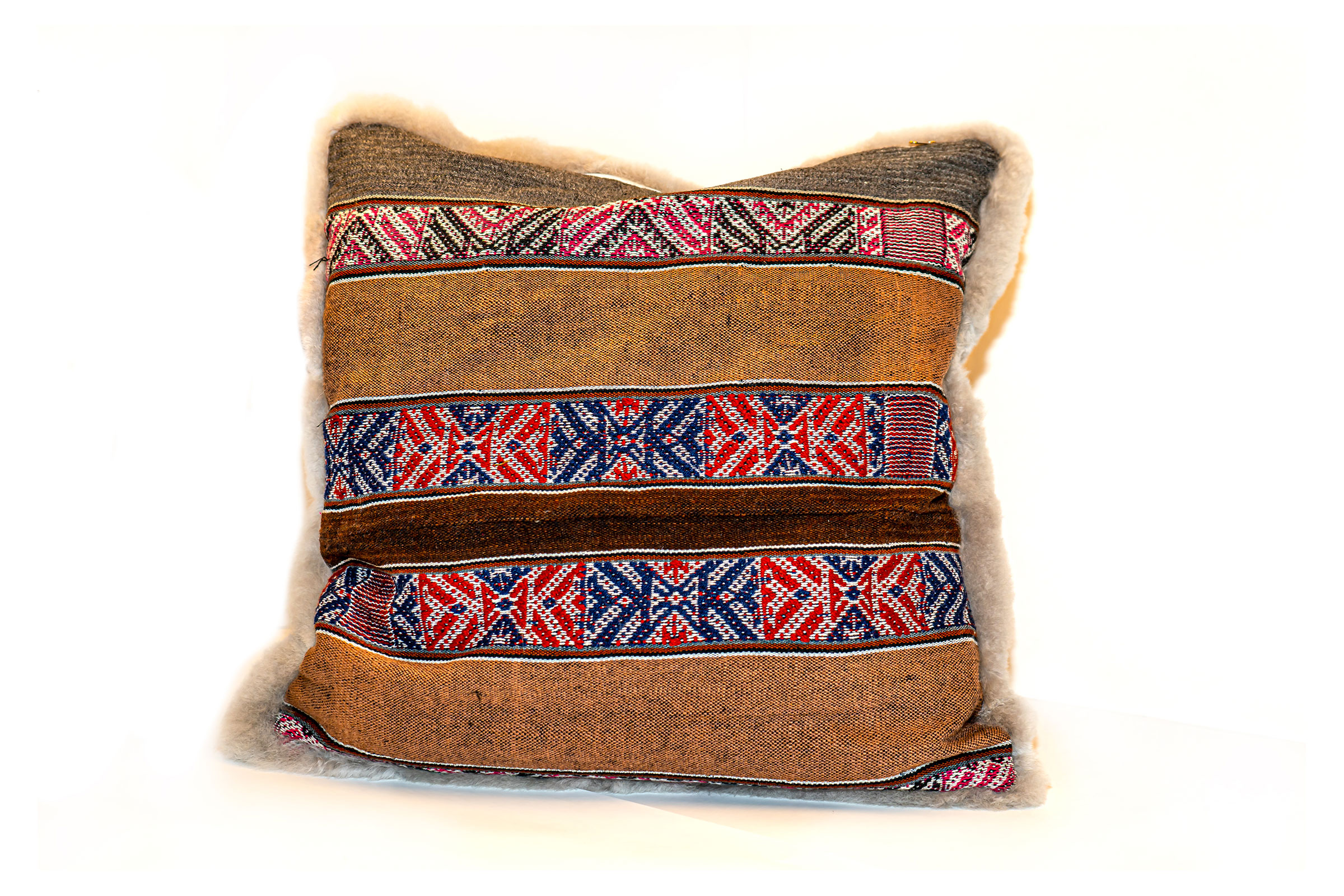 Soft Alpaca Pillow with Andean Motifs (1)