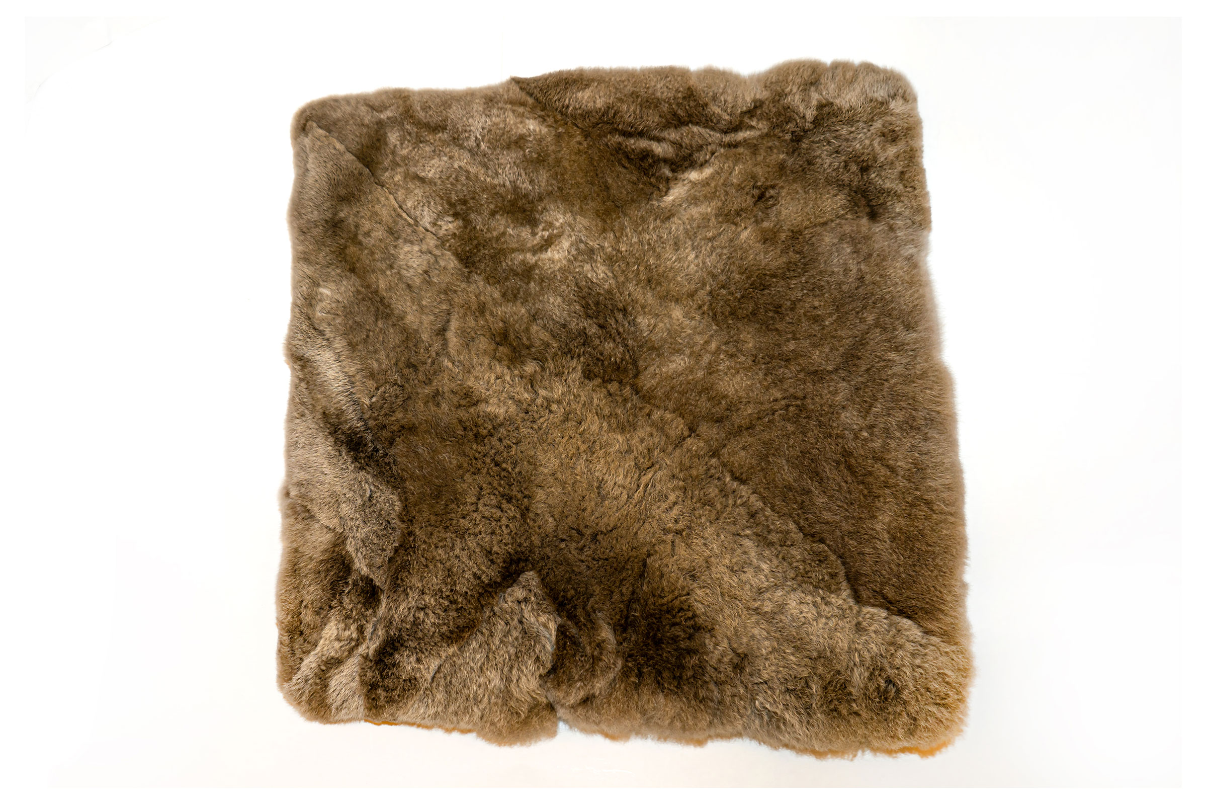 Soft Andean Alpaca Pillow in Black Red and Orange (3)